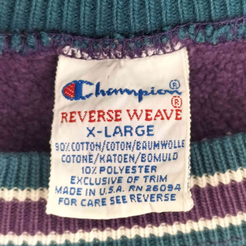 チャンピオン Champion 90S MADE IN USA 刺繍タグ リバースウィーブ メンズ JPN:XL