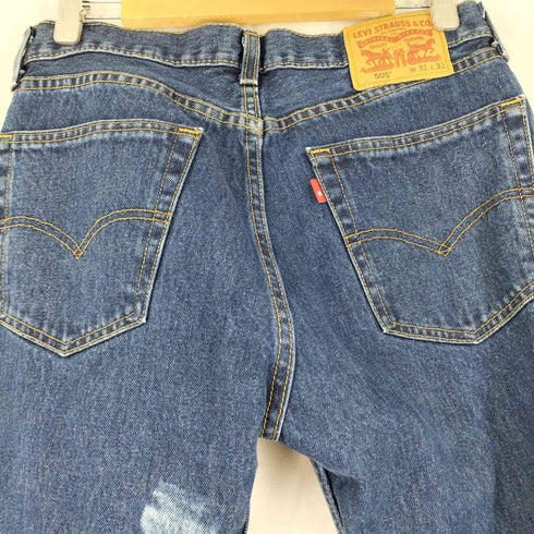 リーバイス Levis 505 ストレートデニムパンツ メンズ W31L32