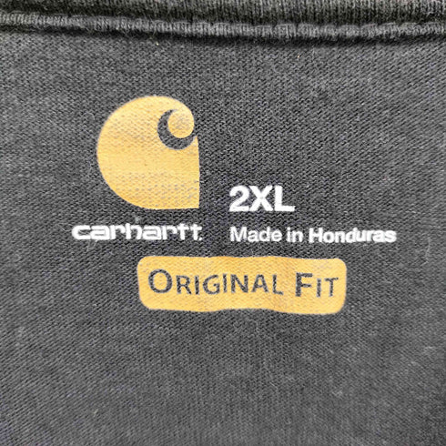 カーハート Carhartt LOOSE FIT HEAVYWEIGHT LONG-SLEEVE POCKET HENLEY T-SHIRT ヘンリーネック Tシャツ 長袖 メンズ import:XXL