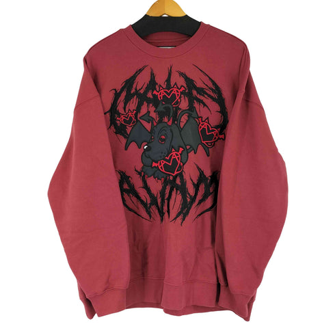 ガルフィー GALFY AVAM×GEKIROCK CLOTHING ロゴ刺繍 スウェット メンズ JPN:XL