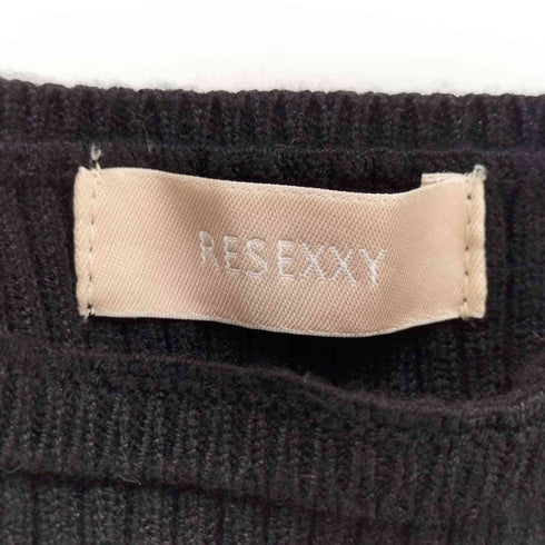 リゼクシー RESEXXY 24SS ストリングデザインタイトニットワンピース レディース JPN:M