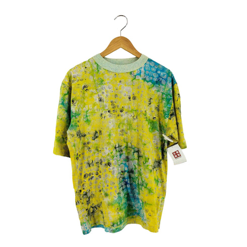 AMERICAN SYSTEM SPORT STUFF タイダイ染めサイケデリック柄Tシャツ メンズ import:S