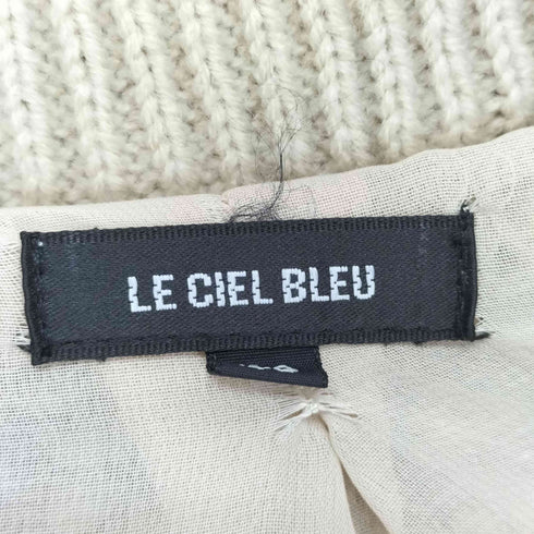 ルシェルブルー LE CIEL BLEU ラメモールシャギーニットコート レディース JPN:40