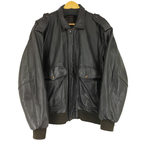 VACHETTE SEMI ANiLiNE A-2 レザーフライトジャケット メンズ 52