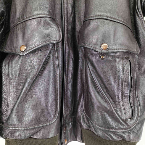 VACHETTE SEMI ANiLiNE A-2 レザーフライトジャケット メンズ 52
