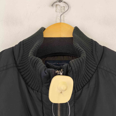 トミーヒルフィガー TOMMY HILFIGER フロントジップ ナイロン中綿 ジャケット メンズ L