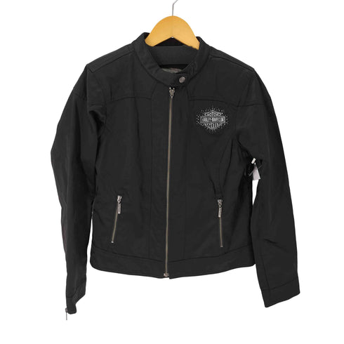 ハーレーダビッドソン HARLEY-DAVIDSON y2k embellished eagle jacket レディース JPN:M