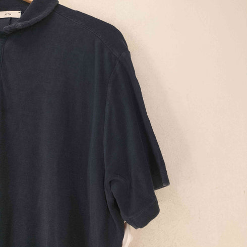 エイトン ATON MICRO COTTON PILE ポロドレス レディース 01