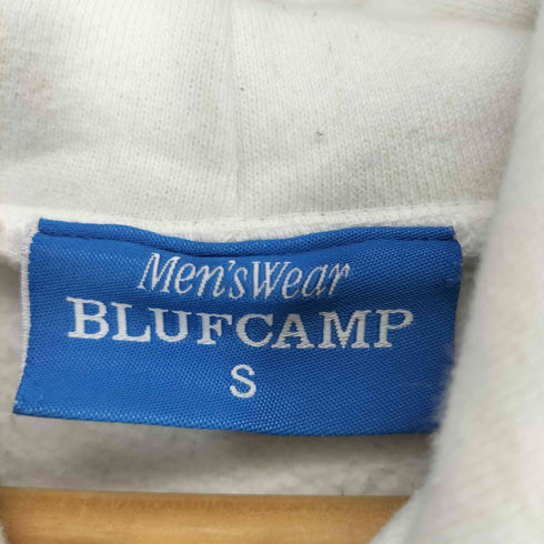 BLUFCAMP 両面プリントプルオーバーパーカー メンズ S