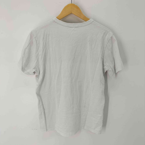 メゾンキツネ MAISON KITSUNE Fox Chilux Logo T-shirt チラックスフォックス パッチ クラシック Tシャツ メンズ import:S