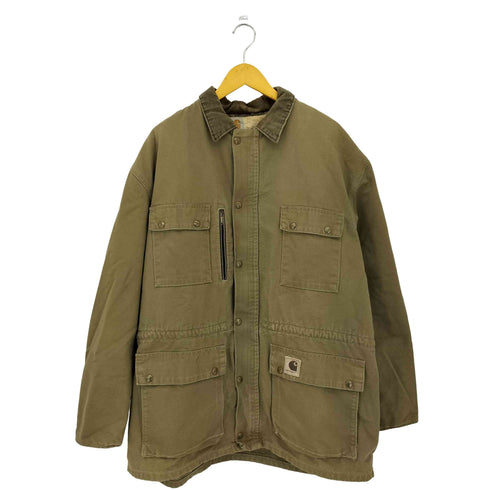 カーハート Carhartt 90s USA製 裏地ブランケット ダック地 カバーオール メンズ import:XL