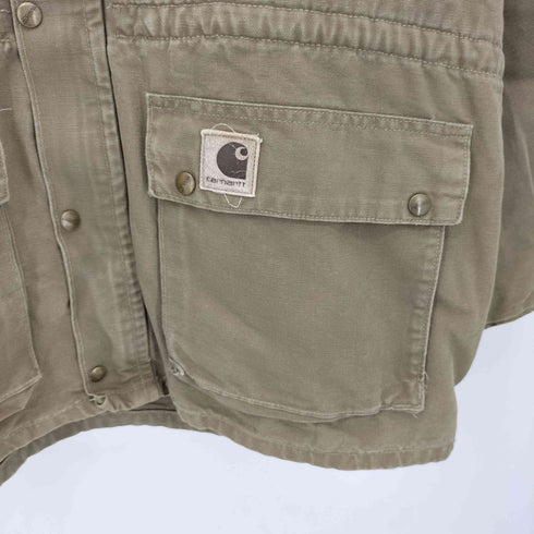 カーハート Carhartt 90s USA製 裏地ブランケット ダック地 カバーオール メンズ import:XL