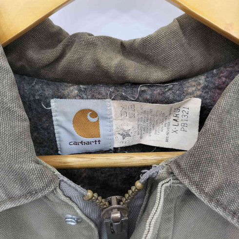カーハート Carhartt 90s USA製 裏地ブランケット ダック地 カバーオール メンズ import:XL