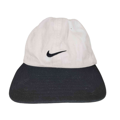 ナイキ NIKE 90s 銀タグ スウォッシュ刺繍ストラップバックキャップ メンズ