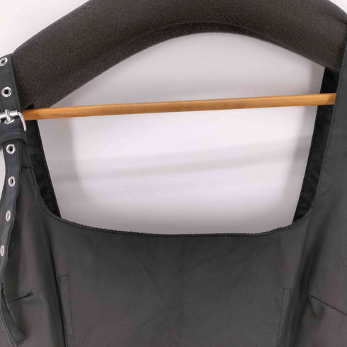 ザラ ZARA Waxed box pleat dress レディース S