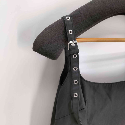 ザラ ZARA Waxed box pleat dress レディース S