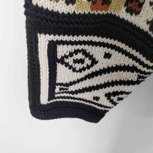 js hand knit 総柄 コットンニット レディース 2