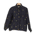 mureli 総柄シルクスタンドカラージャケット メンズ L