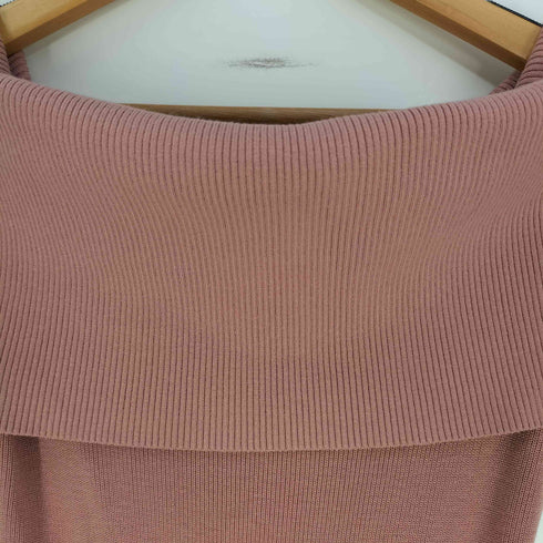 スナイデル snidel 23SS オフショルロングニットワンピース レディース ONE SIZE