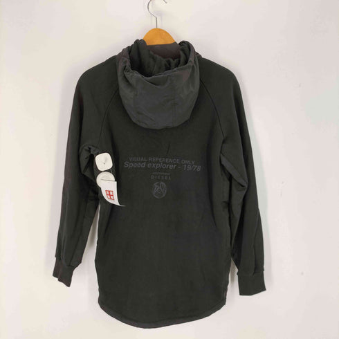 ディーゼル DIESEL ジップデザインフーデッドブルゾン メンズ import:XS