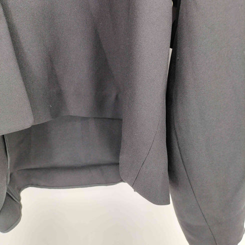 ヘリンドットサイ HeRIN.CYE Big asymmetry collar jacket ビッグ アシンメトリー カラージャケット レディース FREE