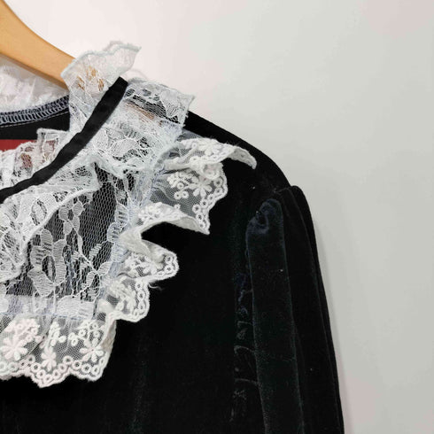 Taberunosky べロア ゴシック ロング丈 ワンピース レディース ONE SIZE