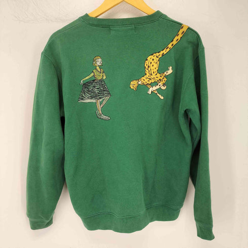 レフトアローン LEFT ALONE プリントクルーネックスウェット メンズ JPN:M