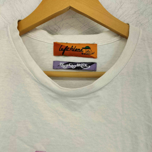 レフトアローン LEFT ALONE THE CAT WALK バックプリントTシャツ メンズ