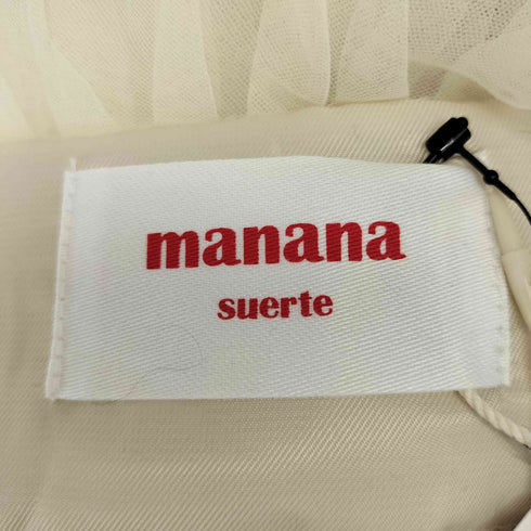 manana suerte チュールティペット レディース