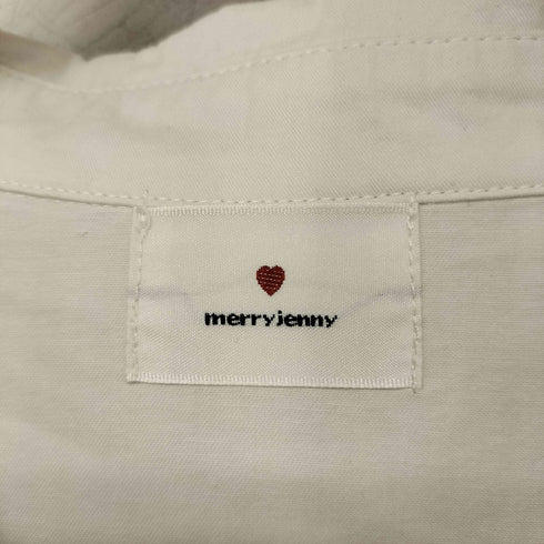 メリージェニー merry jenny フリルティアードシャツワンピース レディース FREE