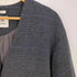 ニコアンド niko and... Woolly Tec チェック柄 マキシノーカラーコート レディース JPN:M