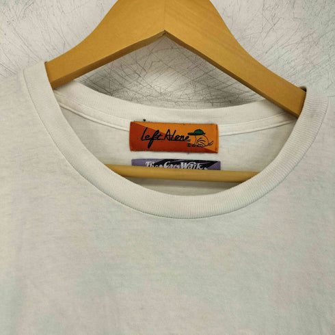レフトアローン LEFT ALONE THE CAT WALK バックプリントTシャツ メンズ