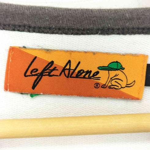 レフトアローン LEFT ALONE キリン刺繍 L/Sカットソー メンズ FREE