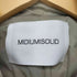 ミディウミソリッド MIDIUMISOLID quilting hooded blouson レディース