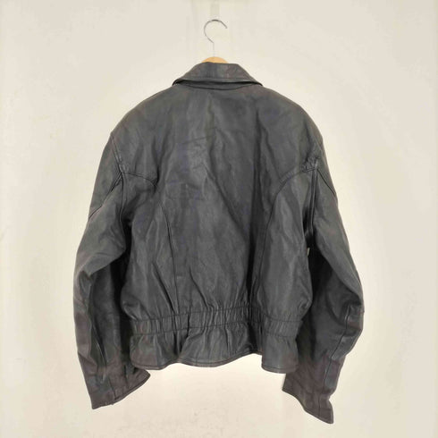 レザー ダブルライダースジャケット メンズ import:XL