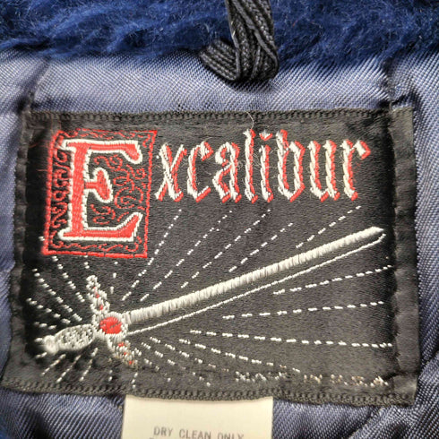 70s-80s EXCALIBUR USA製 中綿ジャケット YKKアルミデカファスナー メンズ US:36