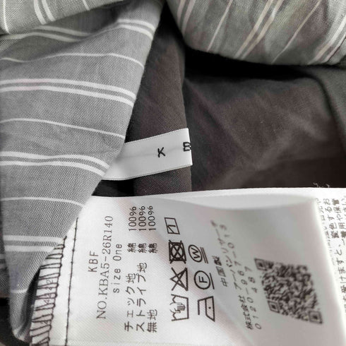 ケイビーエフ KBF パッチワークミニキャミワンピース レディース ONE SIZE