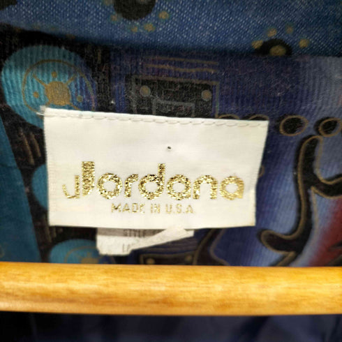 USA製 Jordana 総柄 ブルゾン メンズ