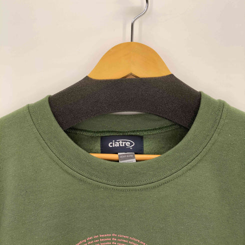 シアター ciatre プリントクルーネックスウェット メンズ JPN:XL