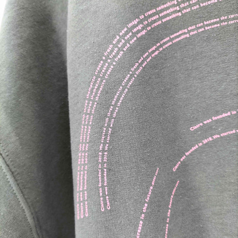 シアター ciatre プリントクルーネックスウェット メンズ JPN:XL