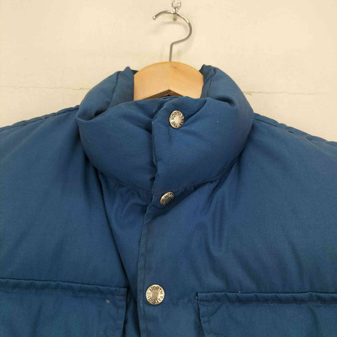 ザノースフェイス THE NORTH FACE 80s USA製 茶タグ ダウンベスト メンズ L