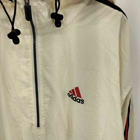 アディダス adidas 00S ハーフジップ フーディ ナイロン ジャケット メンズ import:M