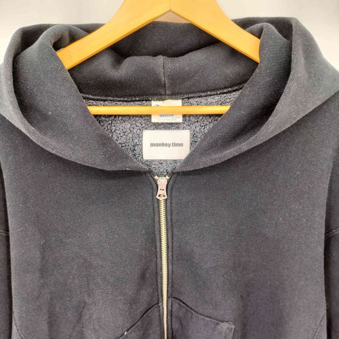 チャンピオン Champion REVERSE WEAVE リバースウィーブ 袖ロゴ 刺繍 ジップアップ パーカー メンズ import:M