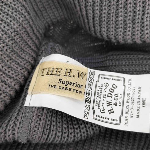 ドッグアンドコー THE H.W. DOG&CO. 40S WATCH ニットキャップ ビーニー メンズ