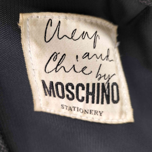 モスキーノ MOSCHINO ジャガード エンボス バックパック レディース