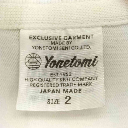 Yonetomi GARMENT DYE T-SHIRT メンズ JPN:2
