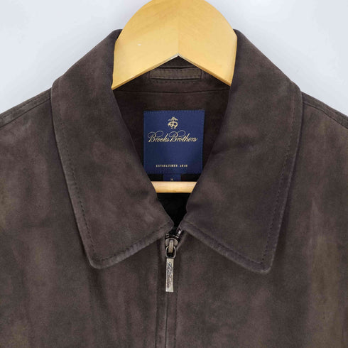 ブルックスブラザーズ BROOKS BROTHERS 裏地キルティング ラムスエード スウィングトップ メンズ import:M
