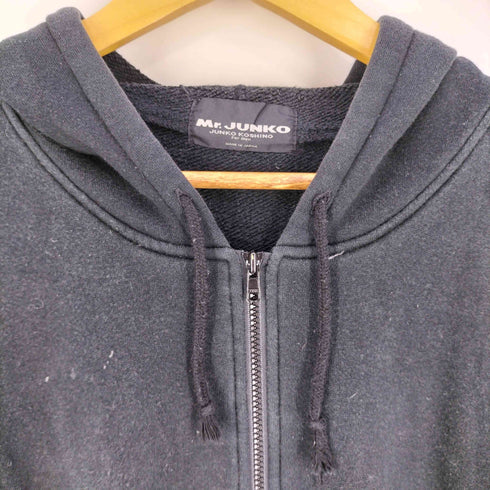 ミスタージュンコ Mr.JUNKO 90S FOR MEN バックロゴ ジップパーカー メンズ JPN:L