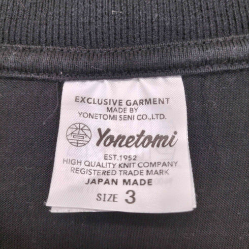 Yonetomi NEW BASIC T-SHIRT メンズ JPN:3