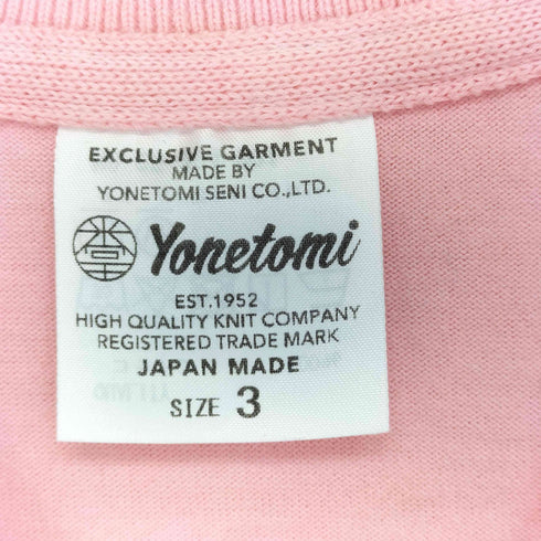 Yonetomi NEW BASIC GARMENT DYE T-SHIRT メンズ JPN:3